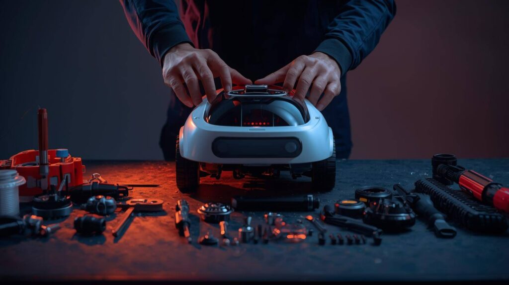 DIY Robot Ramenwasser Onderhoud